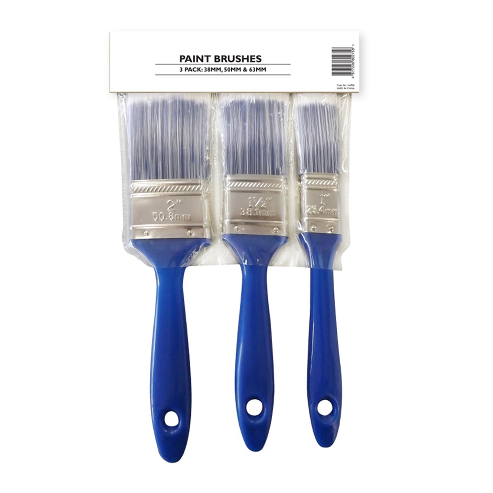 Paintwise Economy Blue Paint Brush Multi Pack